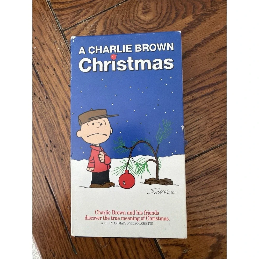 A Charlie Brown Christmas VHS Vintage Peanuts Snoopy Holiday Shell Promo